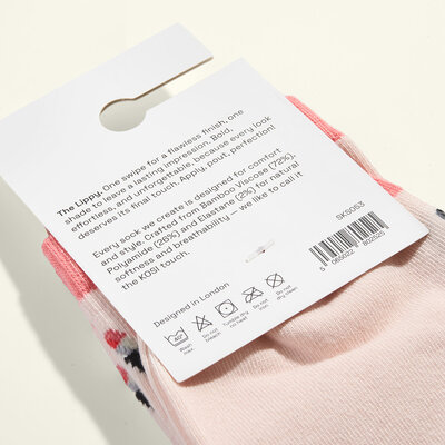 Kosi London Socken Bamboo The Lippy