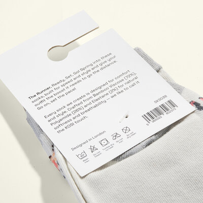 Kosi London Socks Bamboo The Runner
