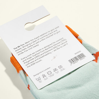 Kosi London Socken Bamboo The Mr Fox