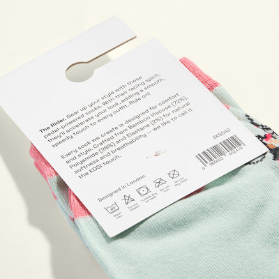 Kosi London Socken Bamboo The Rider