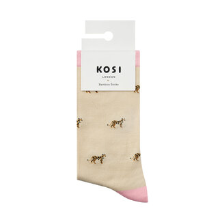 Kosi London Socks Bamboo The Leopard