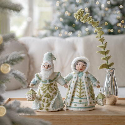 Sjaal met Verhaal Felt Decoration Winterkoning