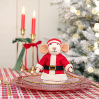 Sjaal met Verhaal Felt Decoration Muis Kerstmuis