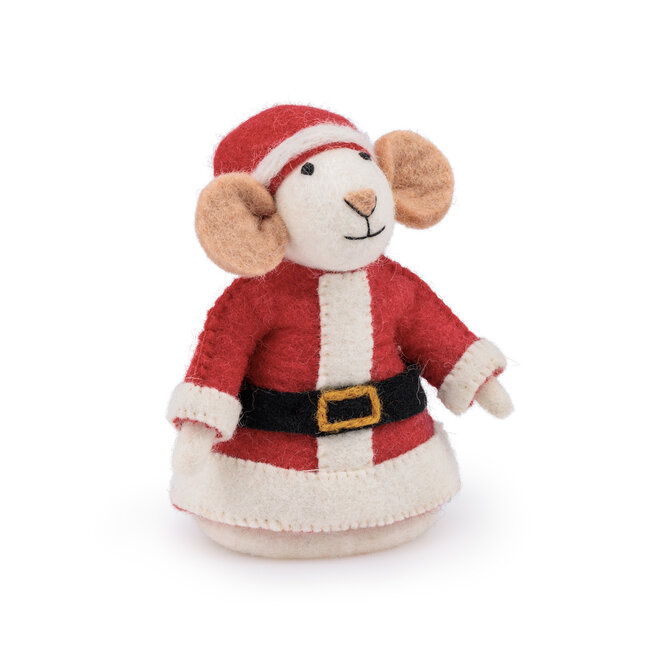 Filz Dekoration Muis Kerstmuis
