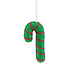 Sjaal met Verhaal Filz Weihnachtshänger Candystick green