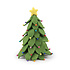 Sjaal met Verhaal Felt Decoration Kerstboom green/multicolor