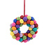 Sjaal met Verhaal Filz Weihnachtshänger Krans Viltballetjes Small multicolor