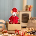 Sjaal met Verhaal Felt Decoration Muis Sintermuis