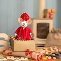 Sjaal met Verhaal Filz-Dekoration Muis Sintermuis