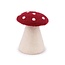 Felt Decoration Paddenstoel rood