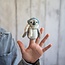 Sjaal met Verhaal Finger Dolls Pinguin ijsblauw
