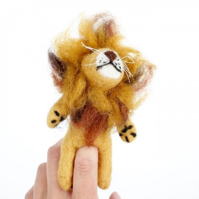 Fingerpuppen Leeuw