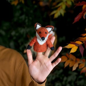 Sjaal met Verhaal Fingerpuppen Vos