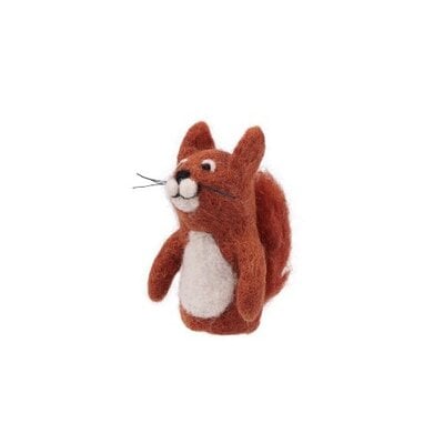 Sjaal met Verhaal Finger Dolls Eekhoorn