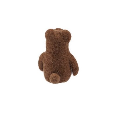 Sjaal met Verhaal Finger Dolls Beer bruin