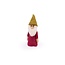 Fingerpuppen Kabouter burgundy