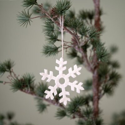 Sjaal met Verhaal Felt Christmas Hanger Sneeuwvlok