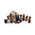 Sjaal met Verhaal Felt Nativity Scene kleur