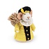 Sjaal met Verhaal Felt Decoration Muis Pietermuis geel