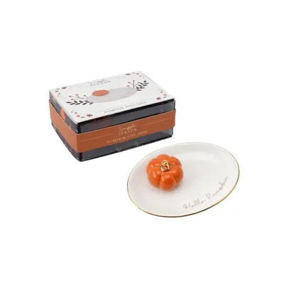 CGB Giftware Trinket Dish Pumpkin