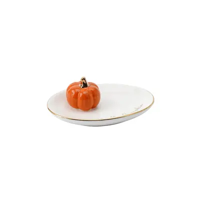 CGB Giftware Schmucktellerchen Pumpkin