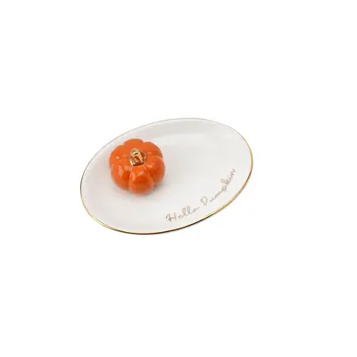CGB Giftware Trinket Dish Pumpkin