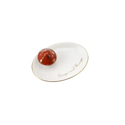 CGB Giftware Trinket Dish Toadstool