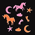 Rex London Glow in the Dark Unicorns Box of 24