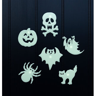 Rex London Glow in the Dark Spooky Box of 12
