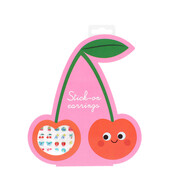 Rex London Stick on Earrings Cherry