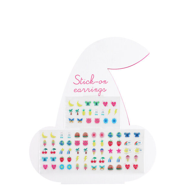 Stick on Earrings Cherry