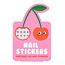 Nail Sticker Cherry