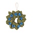Kranz Bes Blauw medium