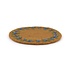 Sjaal met Verhaal Felt coaster 35 cm rond Bes Blauw