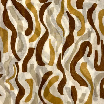 M&K Collection Schal Swirl Waves beige