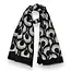 Schal Wool Mix Peacock black