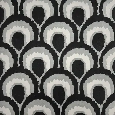 M&K Collection Schal Wool Mix Peacock black