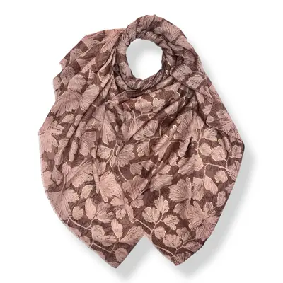 M&K Collection Scarf Autumn Gooseberry dusky pink