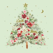 Paperproducts Design Papierservietten Beautiful Christmas green