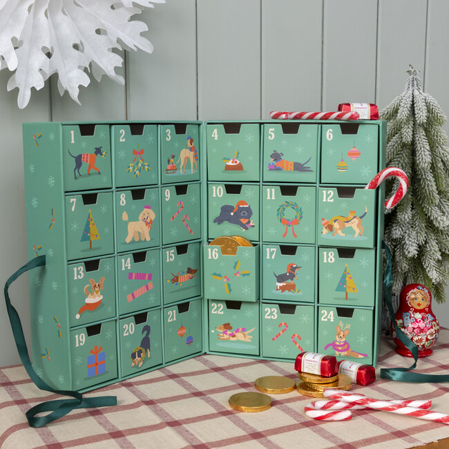 Adventskalender zum Befüllen Festive Friends