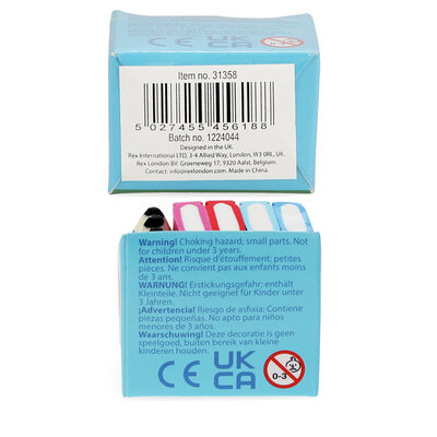 Rex London Erasers Animal Tales Set of 7