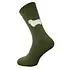 Gemjar Socks Men Wollmix Fluffy Sheep green