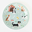 My Little Day Paper Plates Set of  8 Dogs