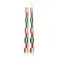 Dinner Candles Check red/green