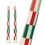 Dinner Kerzen Check red/green