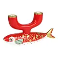 Talking Tables Candleholder Ceramic Koi