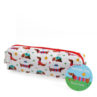 Rex London Pencil Case Sausage Dog