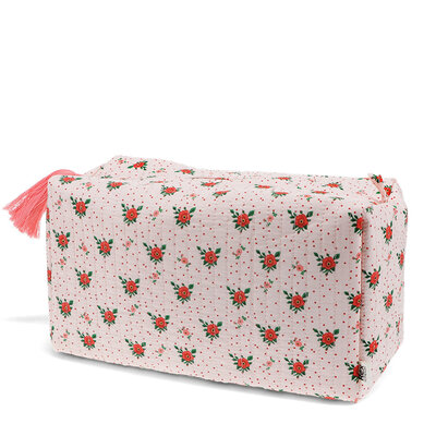 Rex London Washbag Quilted French Rose