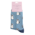 Miss Sparrow Socks Bamboo Racoons denim