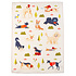 Rex London Tea towel Dog Park